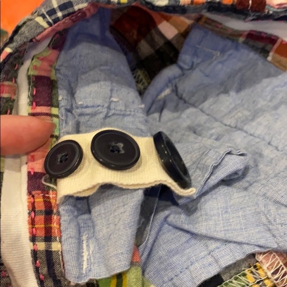 π Fun Plaid patch work American Eagle shorts π - Picture 3 of 3